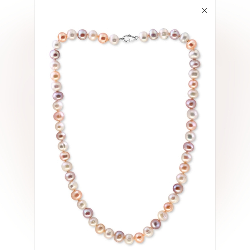 Effy White Cultured Fresh water pearl Necklace - Picture 2 of 6